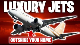 Step Inside 4 Incredibly Luxurious Private Jets That Outshine Your Home!