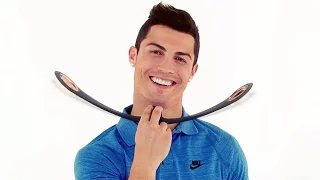 Cristiano Ronaldo in Funny Japanese Commercial. FACIAL FITNESS!