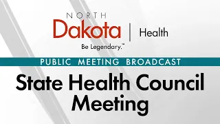 October 16th, 2020 State Health Council Meeting