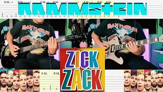 Rammstein - Zick Zack |Guitar Cover| |Tab|