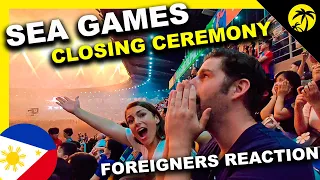 SEA Games CLOSING CEREMONY 2019 Foreigners BLOWN AWAY