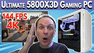 🛑 4K Gaming is CHEAP! 🛑 Ultimate Ryzen 5800X3D Gaming PC Build