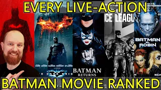 Ranking the Live-Action Batman Movies - 12 Batman Films Ranked