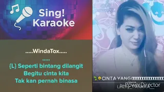 Cinta yang sempurna - kangen band tanpa vocal cowok duet karaoke bersama nenk cantik