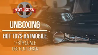 Toy Reel Unboxing | Hot Toys 1/6th Batmobile Batman 1989