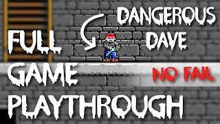 [Dangerous Dave in the Haunted Mansion] - FULL PLAYTHROUGH - No Fail Longplay Walkthrough (1991)