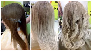 Ombre blonde / Balaj through the bouffant // blond Ombre How to Balayage Ombre