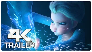 FROZEN 2 : 5 Minute Trailers (4K ULTRA HD) NEW 2019