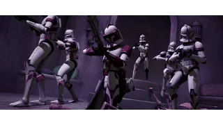 The Clone Wars | Commander Fox and His Clones Arrest Ziro the Hutt and Rescue Padmé