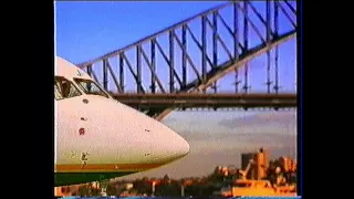 East West Airlines commercial from around 1991