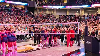 Pro Volleyball Federation Championship Match Point & Omaha Supernovas Post-Game Celebration