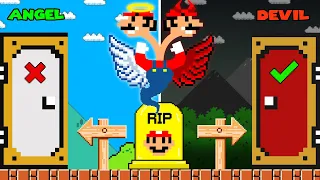 Mario Affter Death: Don't Choose the Wrong Doors, Mario Sad Story | Game Animation