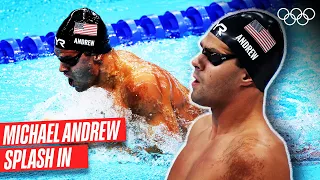 Record-Breaking Machine 🇺🇸 Michael Andrew 🏊🏼‍♂️ | Splash In