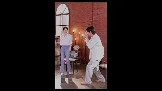 Jhope teach dance move to IU at the end look JK's reaction😳💜 #bts #shorts #jhope#iu#dance #palette