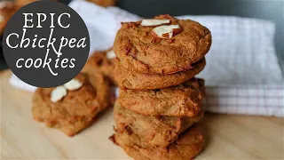 Chickpea cookies | Vegan, sugar-free, gluten-free