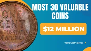 DO YOU HAVE THESE TOP 30 MOST VALUABLE PENNIES,NICKEL'S,QUARTER DOLLARS COINS WORTH MONEY #Pennies