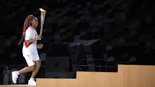 Olympics begins with Naomi Osaka lighting the Olympic Cauldron