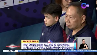 Pinoy gymnast Carlos Yulo, wagi ng 3 gold medals sa Asian Artistic Gymnastics... | BT