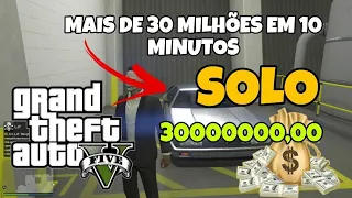 SAAAIU 💲30 MILHÕES SOLO EM 10 MINUTOS💲GLITCH DE CARROS(FROZEN MONEY) DUPLICAR VEÍCULOS MASSIVO