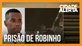 Polícia Federal se desloca para realizar a prisão do ex-jogador Robinho