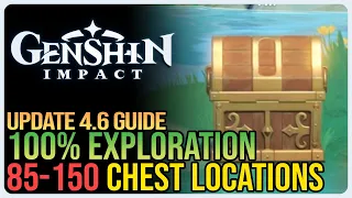 All 4.6 Fontaine Chests Genshin Impact Part 3 – Sea of Bygone Eras East