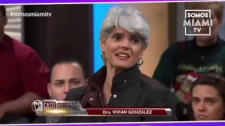 Dra  Vivían González habla sobre su expulsión de Caso Cerrado por la Dra  Ana Maria Polo
