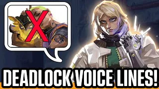 VALORANT - DEADLOCK Voice Lines and New Agent Interactions!