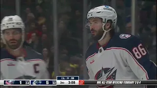 Kirill Marchenko scores two goals vs Canucks (27 jan 2023)