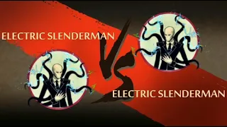 Shadow Fight 2 Electric Slenderman Vs Electric Slenderman