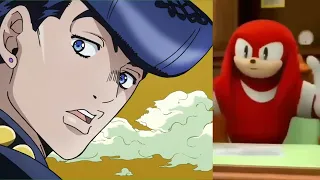 Knuckles rates JoJo Characters