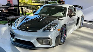 The New Porsche 718 Cayman GT4 RS, a Blacked Out LaFerrari, and the Ferrari Big Five!