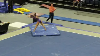 Molly Arnold (Clemson) Floor Routine vs. Iowa State (NCAA Regionals 2024)