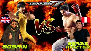 TEKKEN 7- BEST LAW IN EU!! Gosain (Law) vs Sergie Mazter (Kazuya) FT5