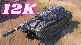 Bat.-Châtillon Bourrasque 12K Spot Damage World of Tanks,WOT Replays