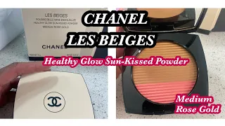 Unboxing Chanel Les Beiges Healthy Glow Sun-kissed Powder (Medium Rose Gold)