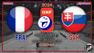 FRANKREICH - SLOWAKEI 🏆 Hauptrunde ★ 2024 IIHF Ice Hockey World Championship