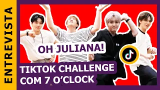 IDOLS DE KPOP FAZEM TIKTOKS BRASILEIROS feat. Seven O'Clock