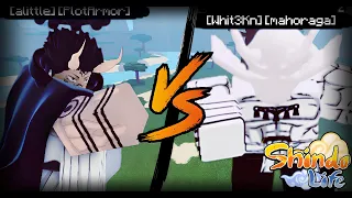 @Whit3knife vs Goku | PvP in Shindo life #103