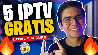 5 IPTVs GRATIS y LEGALES | TV en VIVO en STREAMING