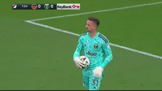 SAVE | Aljaz Ivacic with a big save early against Houston
