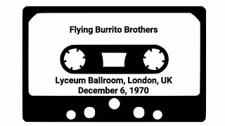 Flying Burrito Brothers - London 1970