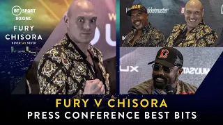 Hilarious best bits from the Tyson Fury v Dereck Chisora press conference | Fury v Chisora III