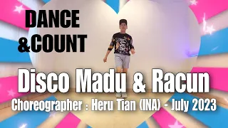 DANCE&COUNT | Disco Madu & Racun | LINE DANCE | Phrased Beginner | Heru Tian