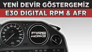 BMW E30 DİJİTAL DEVİR SAATİ | RETROFITTED RPM GAUGE