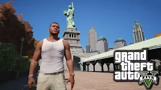 В GTA 5 добавили  GTA 4! Город из  GTA 4 Liberty City в GTA 5 Online!