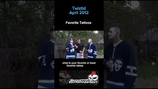 Twiztid talks about their favorite tattoos #twiztid #madrox #monoxide #bserocks