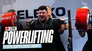 🔴  LIVE World Open Equipped Powerlifting Championships | Men 120kg