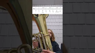 The insane pedal tones of a tuba