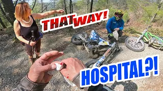 Impossible Dirtbike Crash - Call The Ambulance