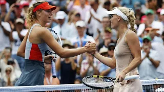 Maria Sharapova VS Caroline Wozniacki | US Open Round 4 2014 | Short Highlight